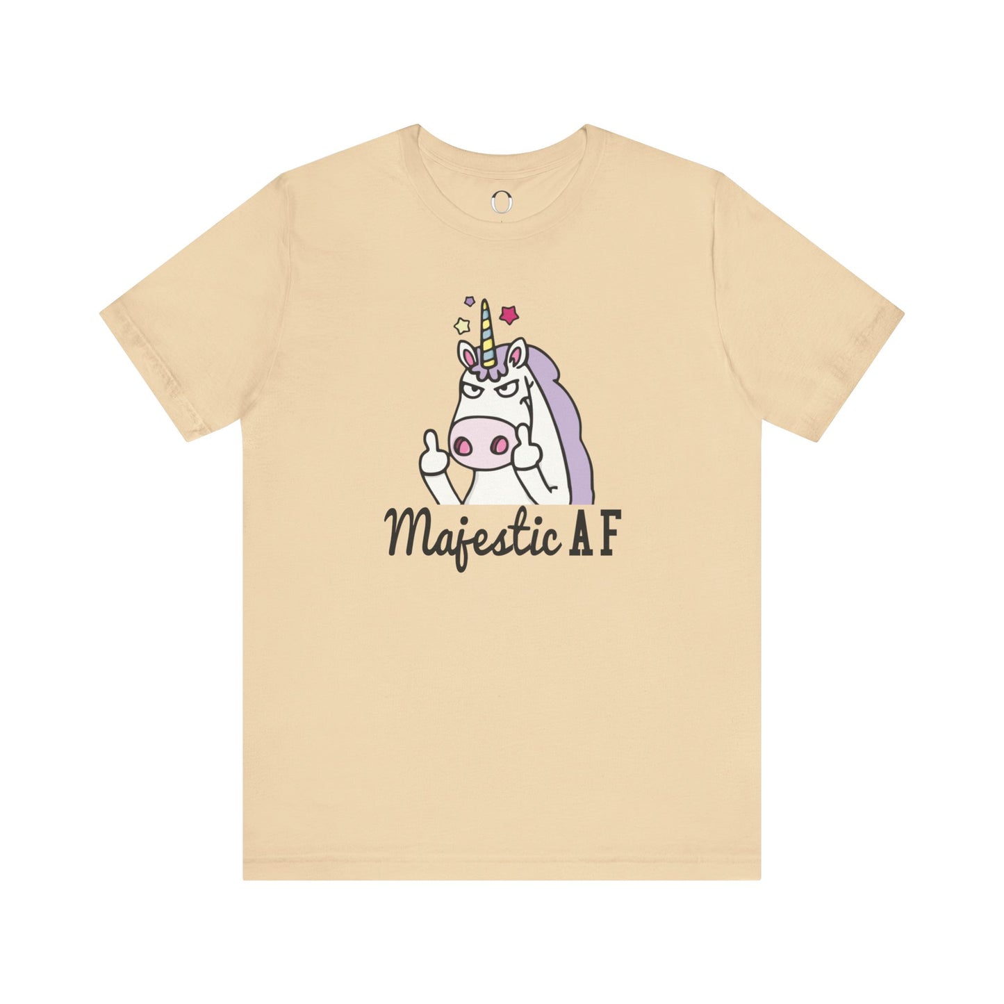 Majestic AF_ Middle Finger Unicorn Tee