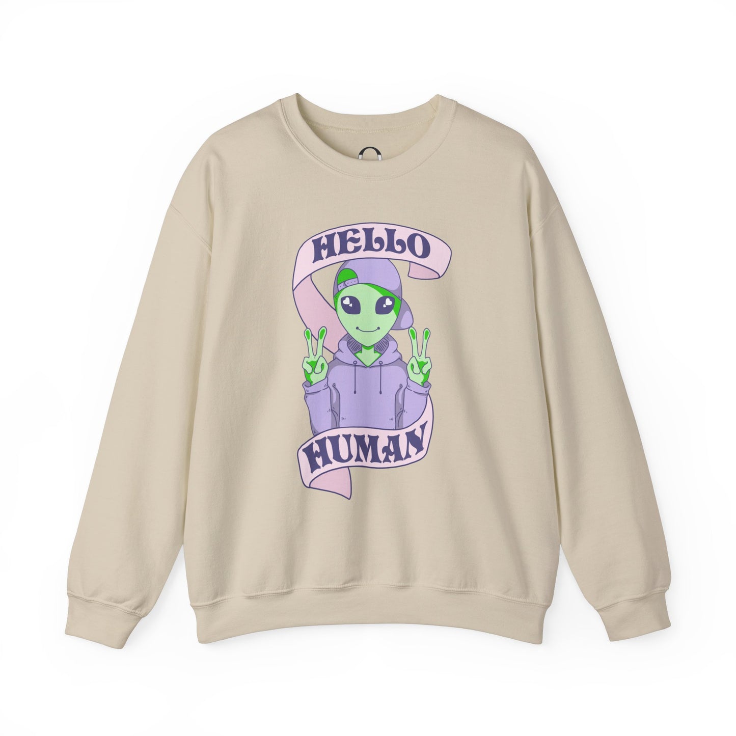 "Hello Human" Alien Sweatshirt