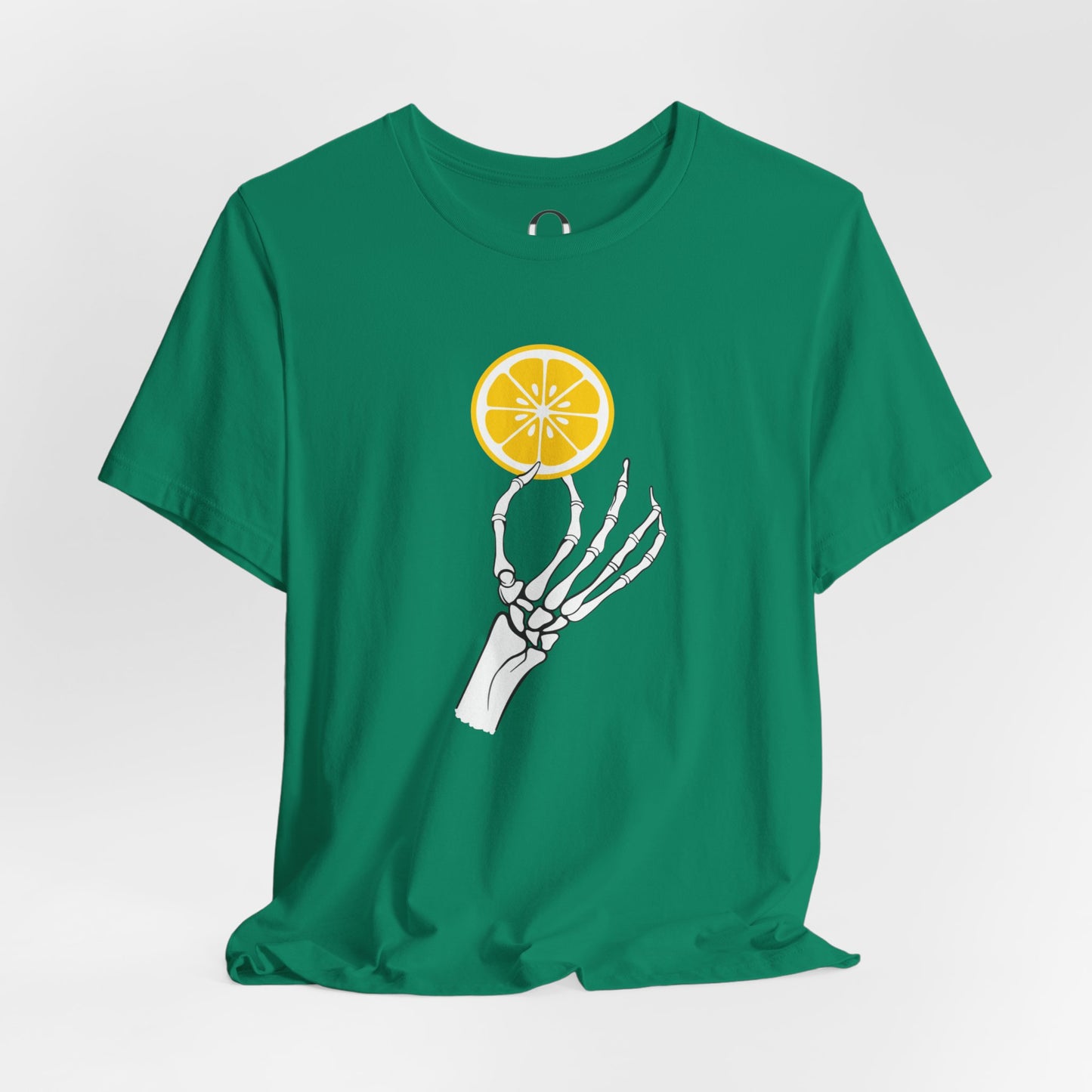 Skeleton Hand Holding A Lemon Slice Shirt