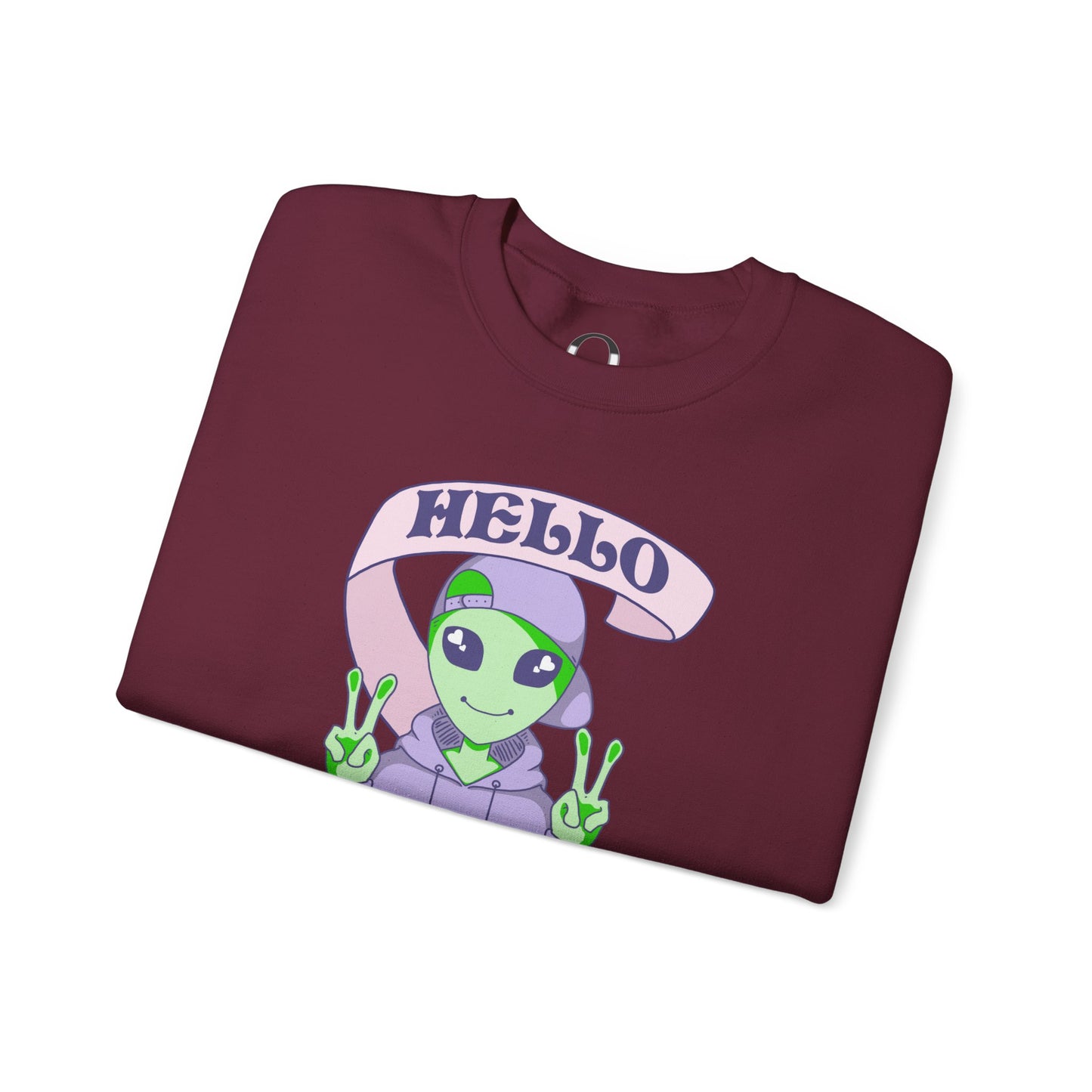 "Hello Human" Alien Sweatshirt