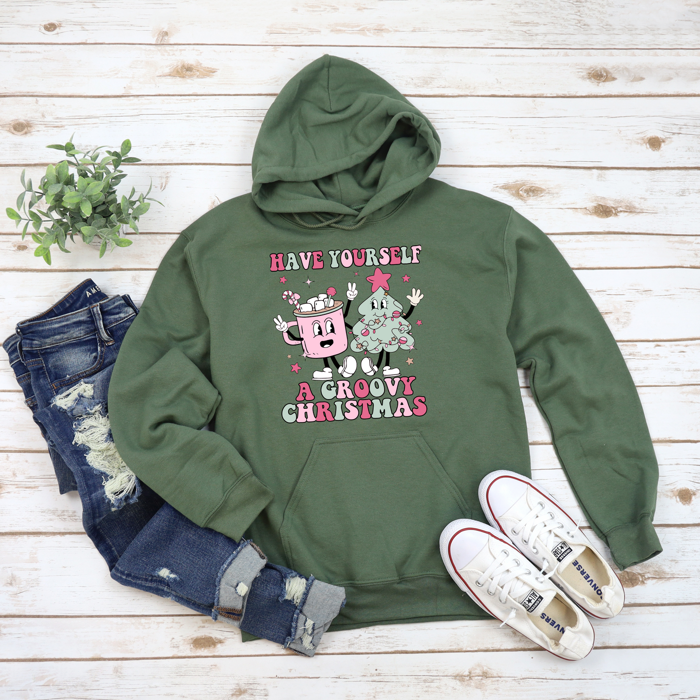 Have Yourself a Groovy Christmas Hoodie