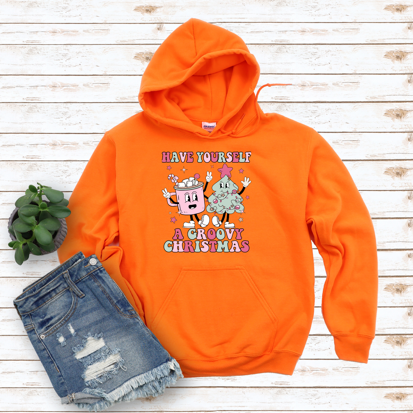 Have Yourself a Groovy Christmas Hoodie