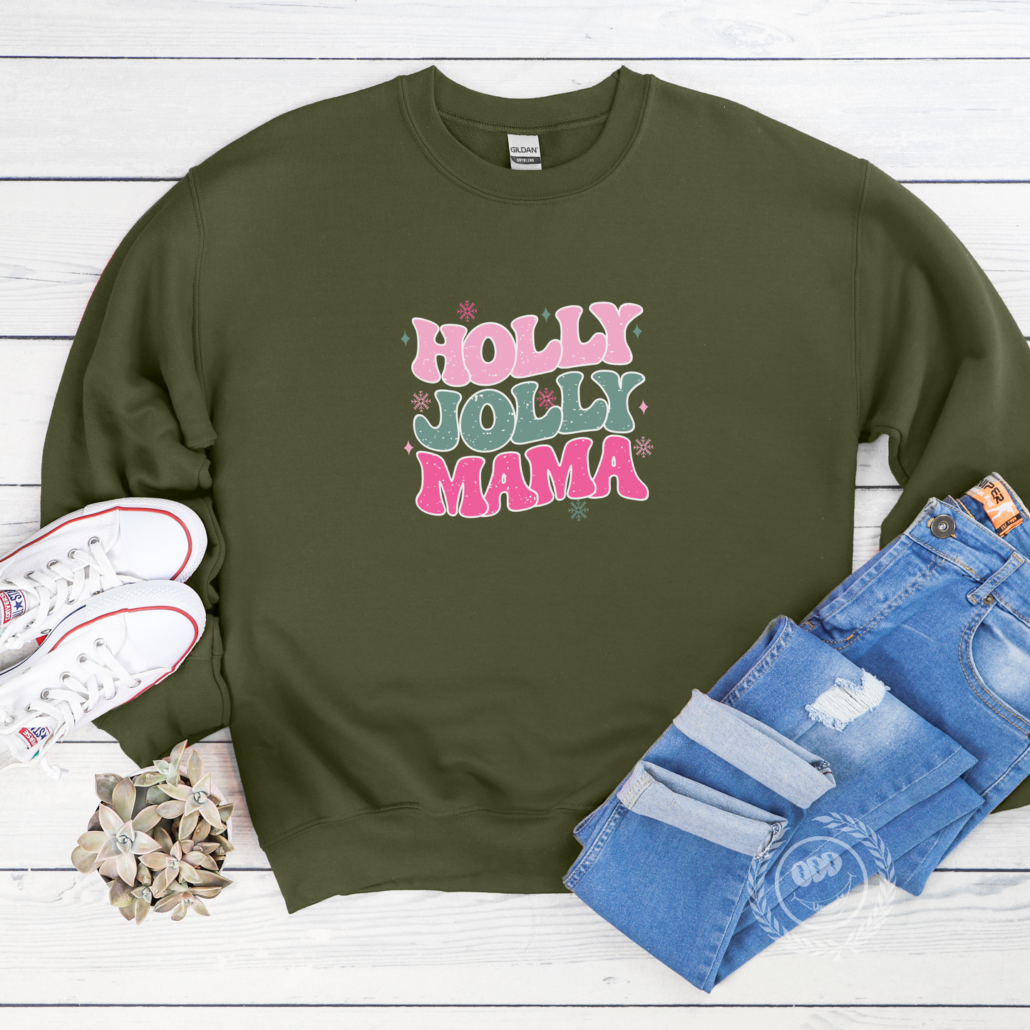 Holly Jolly Mama Sweatshirt