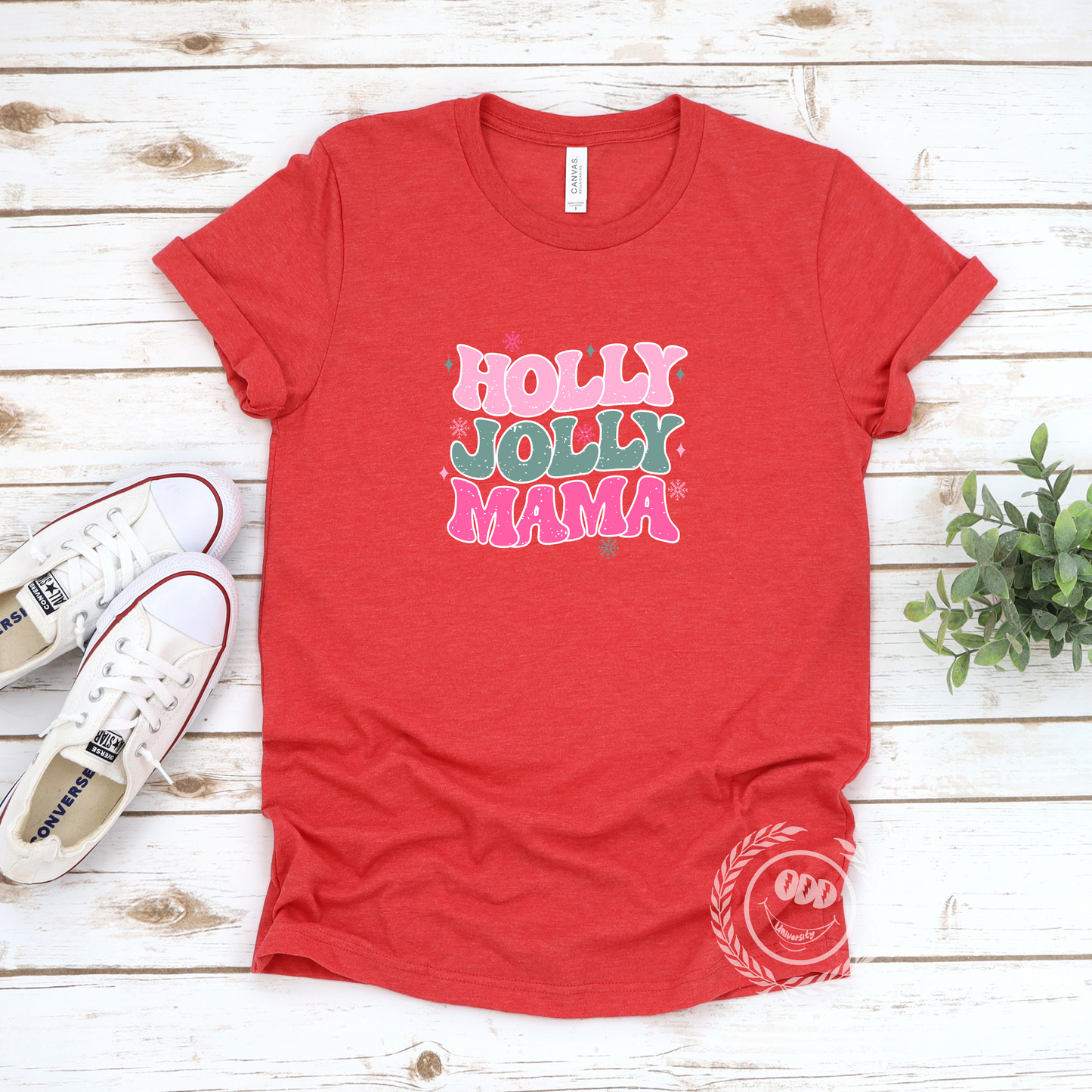 Holly Jolly Mama Tee