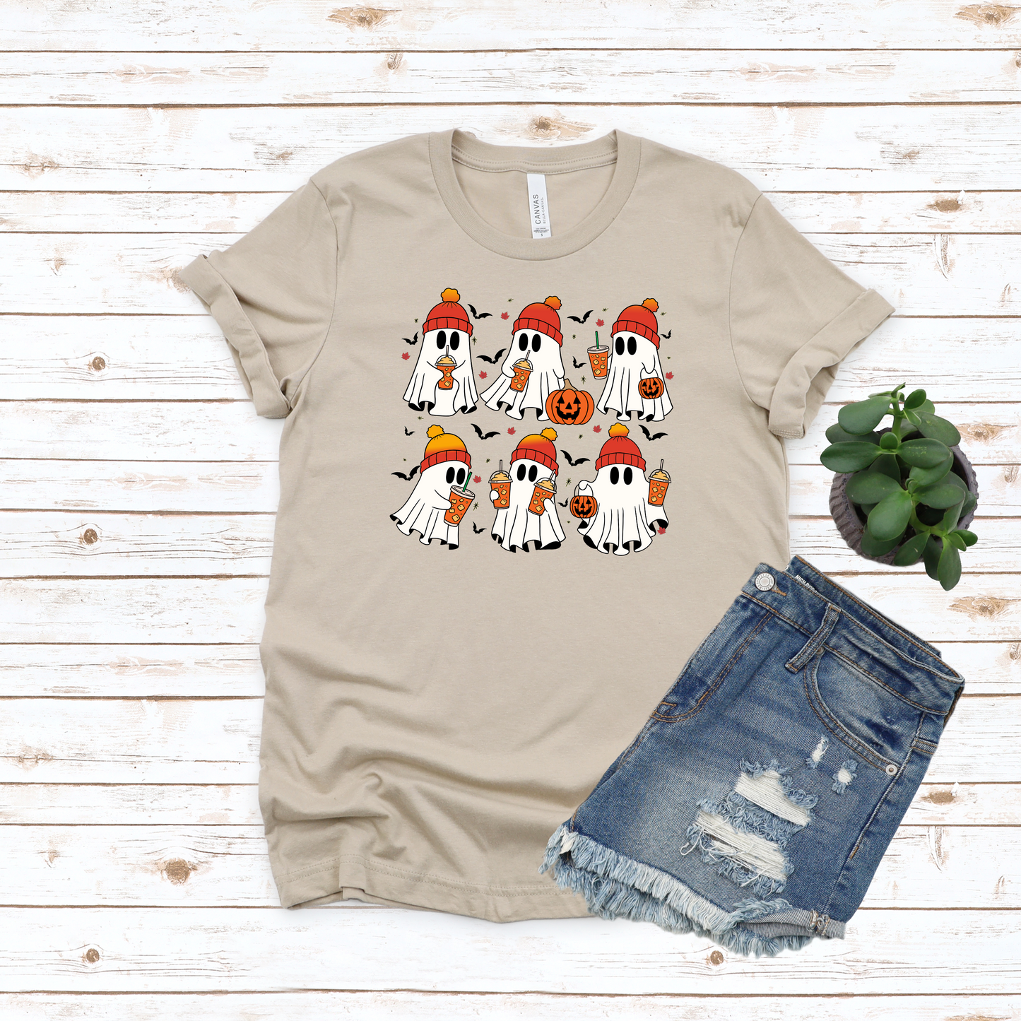 Pumpkin Spice Ghosts Tee