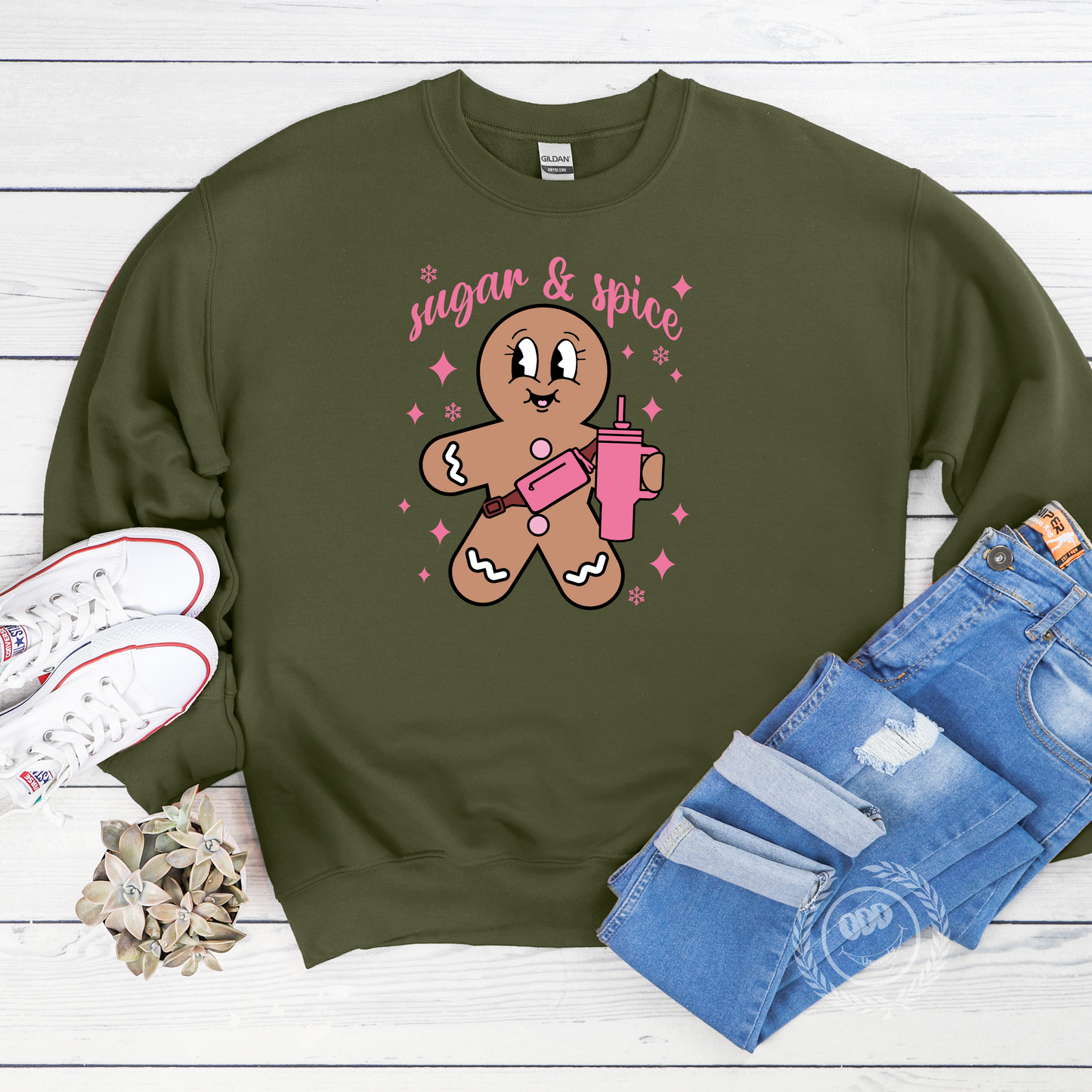 Gingerbread Man - Sugar & Spice Sweatshirt